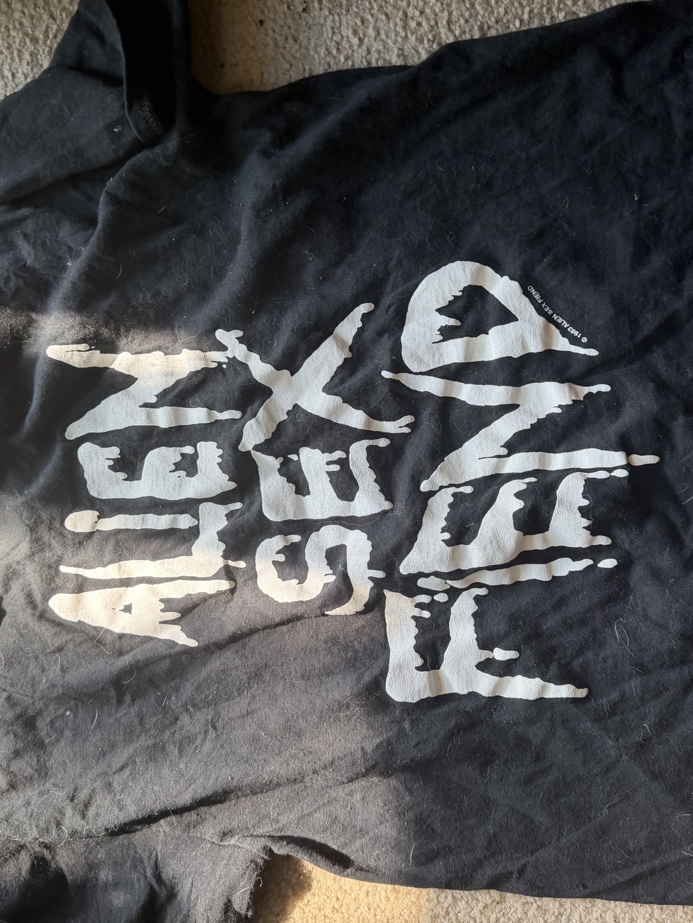Black Graphic Short Sleeve Tee - Brand Not Visible